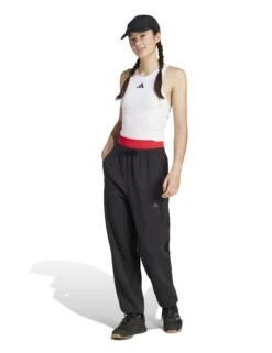ADIDAS Power 3-Stripes Racer Back Vest Top With Bra -Marks and Spencer Shop Power 3 Stripes Racer Back Vest Top with Bra 3