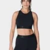 Sweaty Betty Power Logo Padded Crop Top 2 Sweaty Betty Power Logo Padded Crop Top -Marks and Spencer Shop Power Logo Padded Crop Top