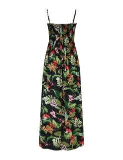 Pour Moi Printed Maxi Shirred Beach Dress -Marks and Spencer Shop Printed Maxi Shirred Beach Dress 6