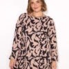 Printed Slash Neck Tunic -Marks and Spencer Shop Printed Slash Neck Tunic
