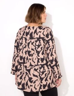 Printed Slash Neck Tunic 13 Printed Slash Neck Tunic -Marks and Spencer Shop Printed Slash Neck Tunic 3