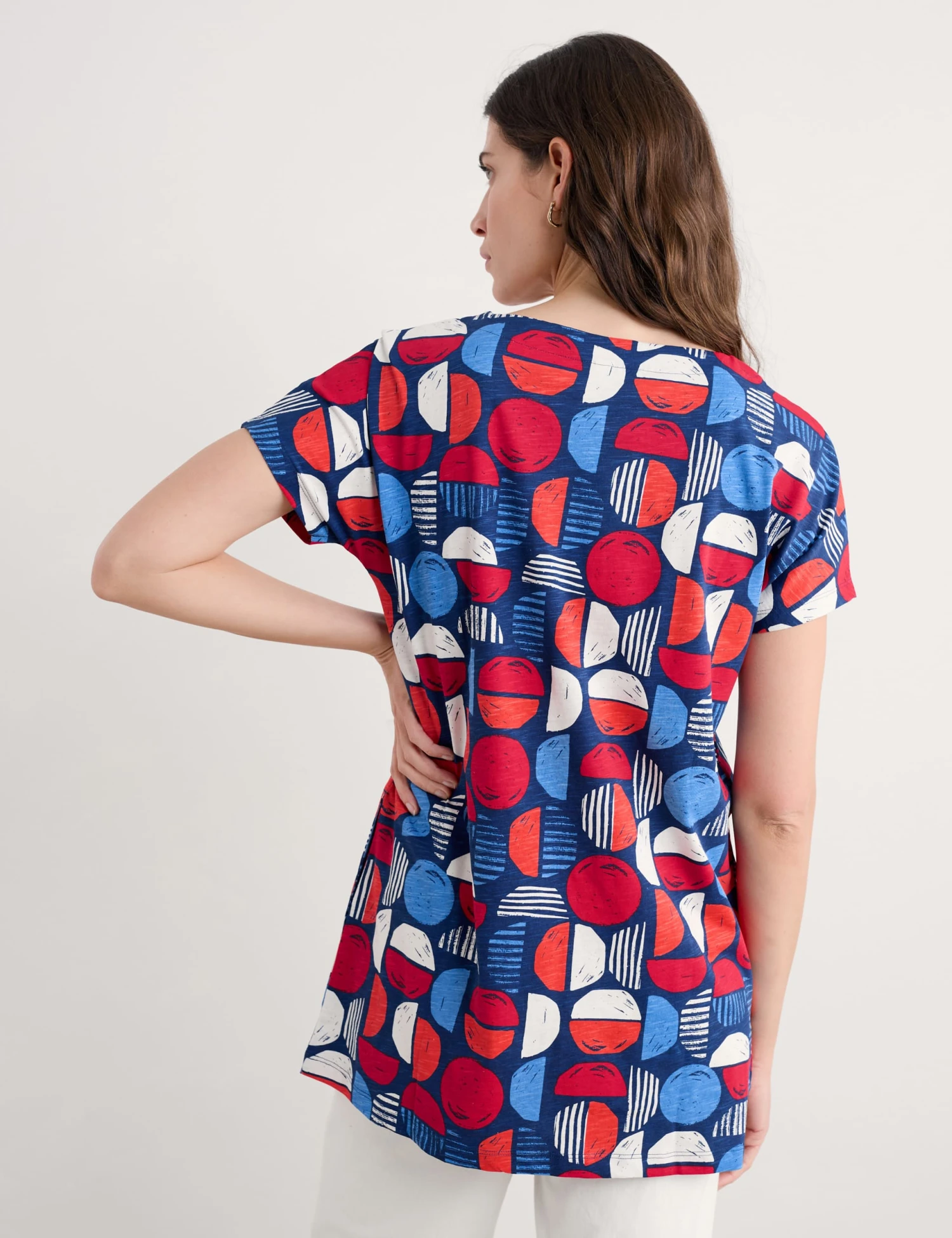 Pure Cotton Geometric Tunic 6 Pure Cotton Geometric Tunic - Image 4