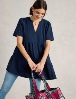 WHITE STUFF Pure Cotton Tunic