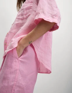 Pure Linen Collared Relaxed Shirt -Marks and Spencer Shop Pure Linen Collared Relaxed Shirt 3