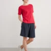 Pure Linen Pleat Front Shorts -Marks and Spencer Shop Pure Linen Pleat Front Shorts