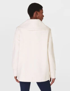 Sweaty Betty Radiant Ribbed Collared Half Zip Sweatshirt -Marks and Spencer Shop Radiant Ribbed Collared Half Zip Sweatshirt 3