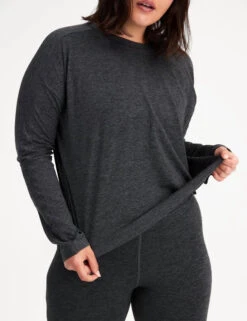 Girlfriend Collective ReSet Crew Neck Oversized Top