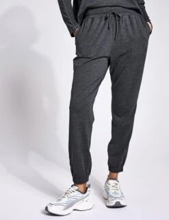 Girlfriend Collective ReSet Cuffed High Waisted Relaxed Joggers