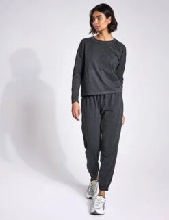 Girlfriend Collective ReSet Cuffed High Waisted Relaxed Joggers -Marks and Spencer Shop ReSet Cuffed High Waisted Relaxed Joggers 3