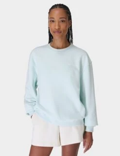 Sweaty Betty Revive Cotton Rich Crew Neck Sweatshirt