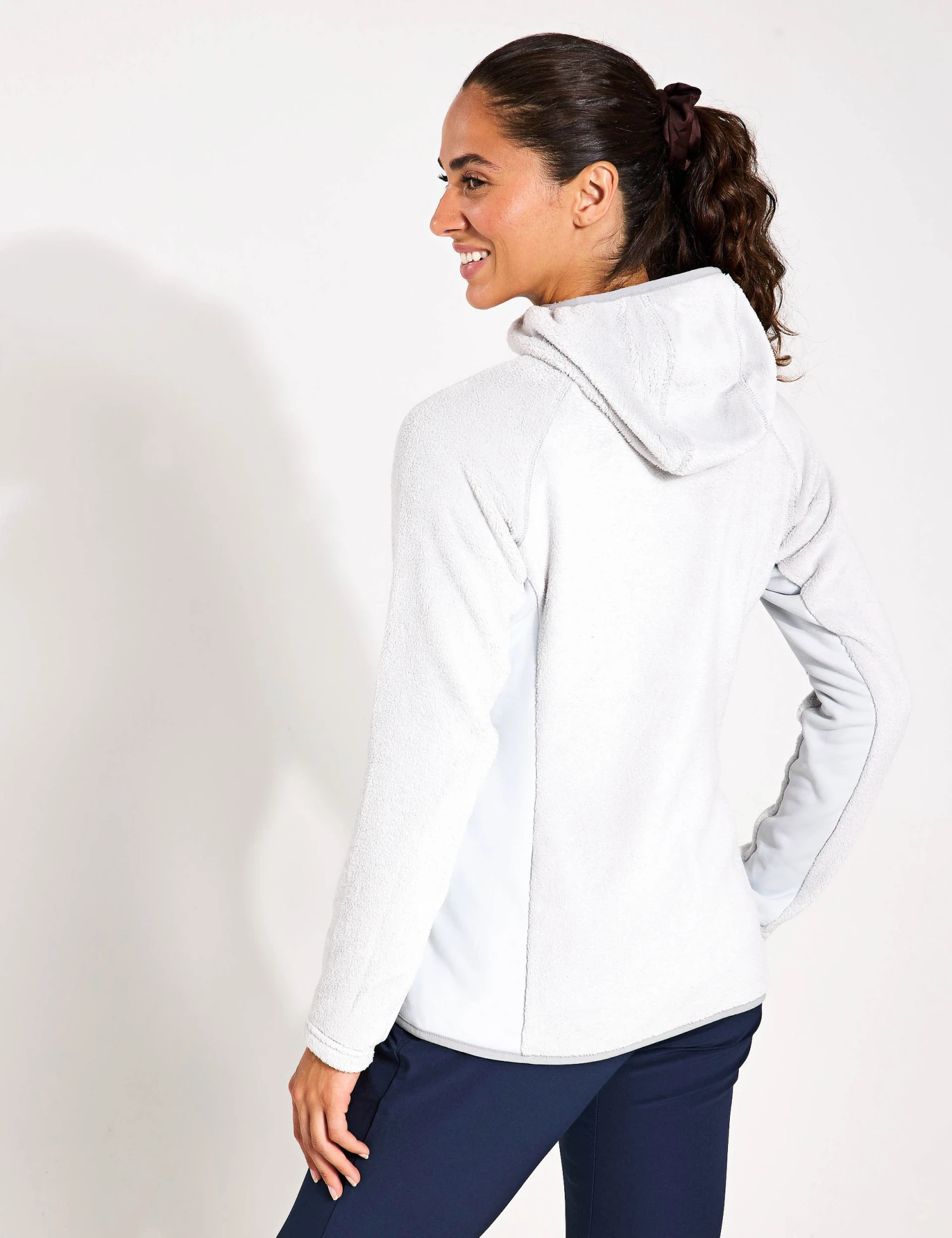 Jack Wolfskin Rotwand Hooded Zip Up Fleece Jacket 5 Jack Wolfskin Rotwand Hooded Zip Up Fleece Jacket - Image 3