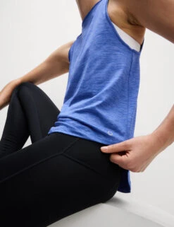 Round Neck Relaxed Vest Top -Marks and Spencer Shop Round Neck Relaxed Vest Top 3