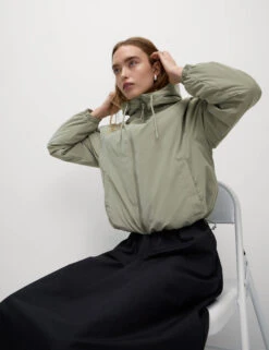 Rubber Stormwear™ Padded Short Rain Jacket -Marks and Spencer Shop Rubber Stormwear Padded Short Rain Jacket 3