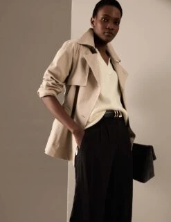 Pure Cashmere Ribbed Relaxed Knitted Vest -Marks and Spencer Shop SD 01 T38 4203 KY X EC 2