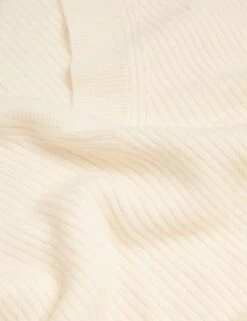 Pure Cashmere Ribbed Relaxed Knitted Vest -Marks and Spencer Shop SD 01 T38 4203 KY X EC 6