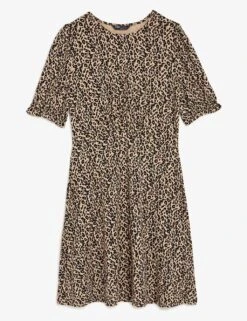 Jersey Printed Mini Skater Dress -Marks and Spencer Shop SD 01 T42 4285 V4 X EC 90