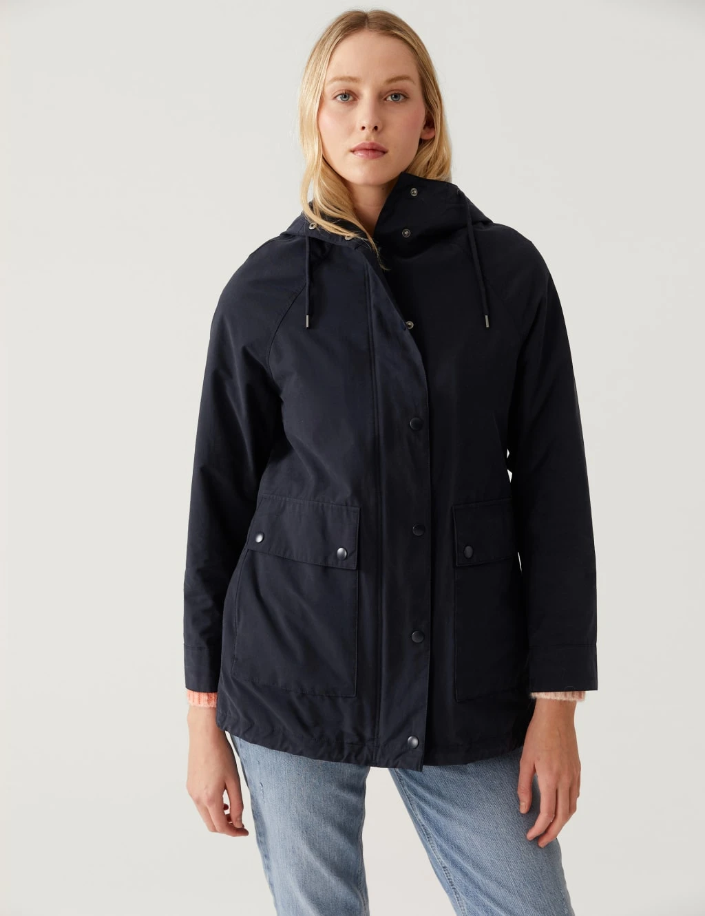 Cotton Rich Stormwear™ Hooded Parka Coat 6 Cotton Rich Stormwear™ Hooded Parka Coat - Image 4