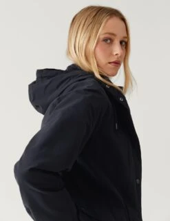 Cotton Rich Stormwear™ Hooded Parka Coat 14 Cotton Rich Stormwear™ Hooded Parka Coat -Marks and Spencer Shop SD 01 T49 3003T FS X EC 4