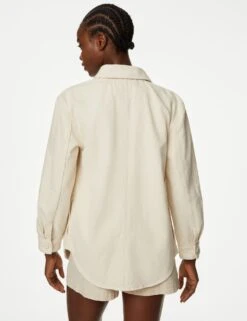 Pure Cotton Denim Shacket -Marks and Spencer Shop SD 01 T49 3042 NZ X EC 2