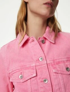 Pure Cotton Denim Jacket 10 Pure Cotton Denim Jacket -Marks and Spencer Shop SD 01 T49 4114 A2 X EC 1