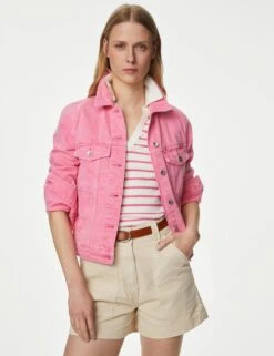 Pure Cotton Denim Jacket 12 Pure Cotton Denim Jacket -Marks and Spencer Shop SD 01 T49 4114 A2 X EC 3