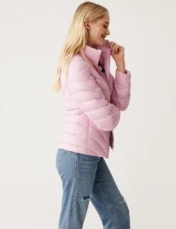 Feather & Down Packaway Puffer Jacket -Marks and Spencer Shop SD 01 T49 4486 IN X EC 3