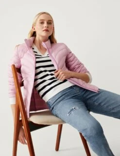 Feather & Down Packaway Puffer Jacket -Marks and Spencer Shop SD 01 T49 4486 IN X EC 4