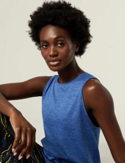 Scoop Neck Relaxed Vest Top -Marks and Spencer Shop SD 01 T51 5181 CN X EC 3