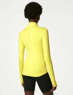 Funnel Neck Half Zip Running Top -Marks and Spencer Shop SD 01 T51 5231 IX X EC 3