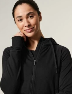 Cotton Rich Zip Up Hoodie -Marks and Spencer Shop SD 01 T51 5233 Y0 X EC 1