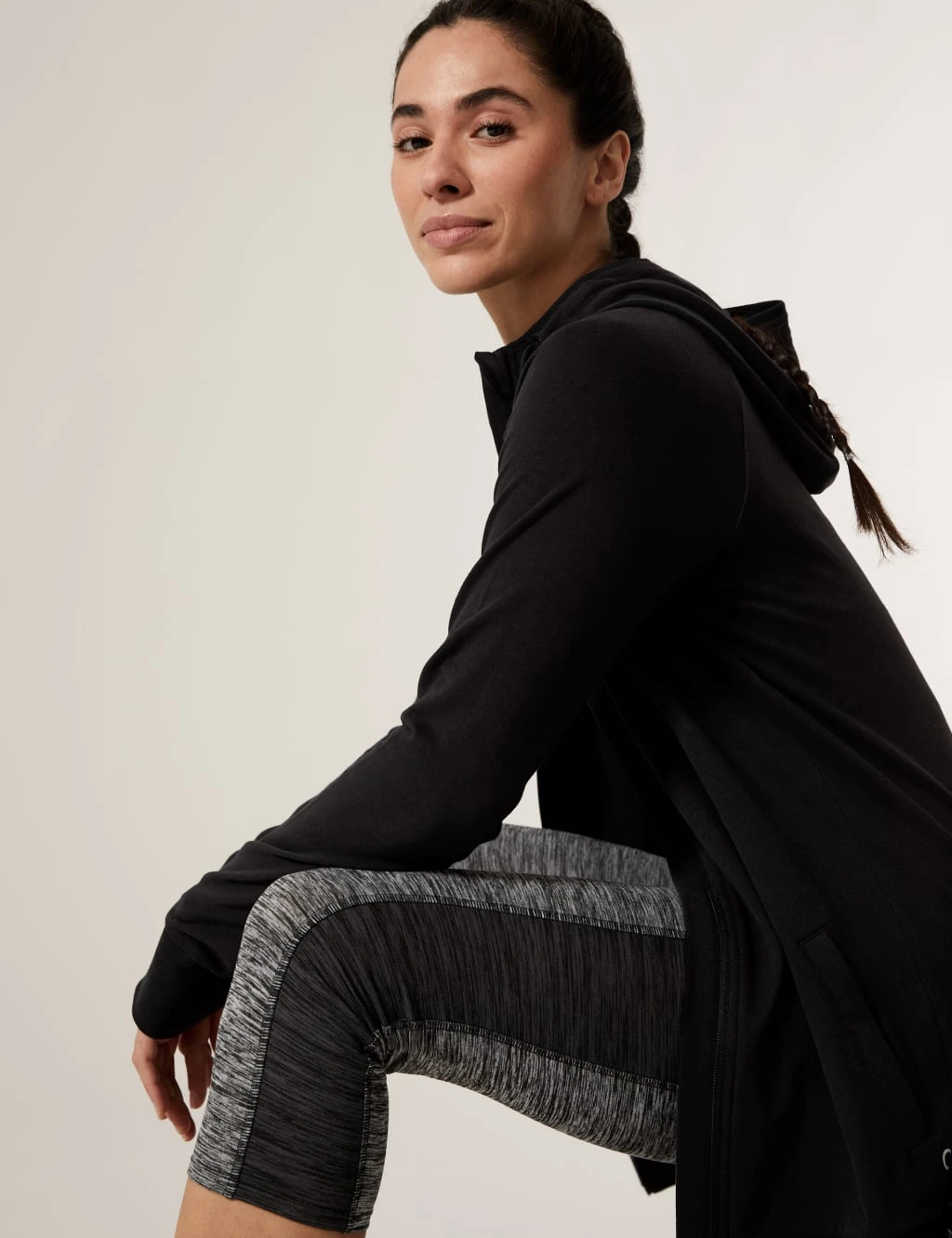 Cotton Rich Longline Hoodie 3 Cotton Rich Longline Hoodie