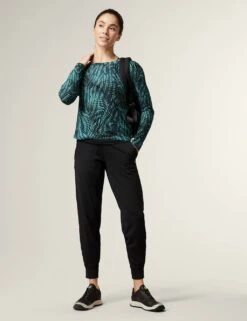 Scoop Neck 2-in-1 Long Sleeve Top