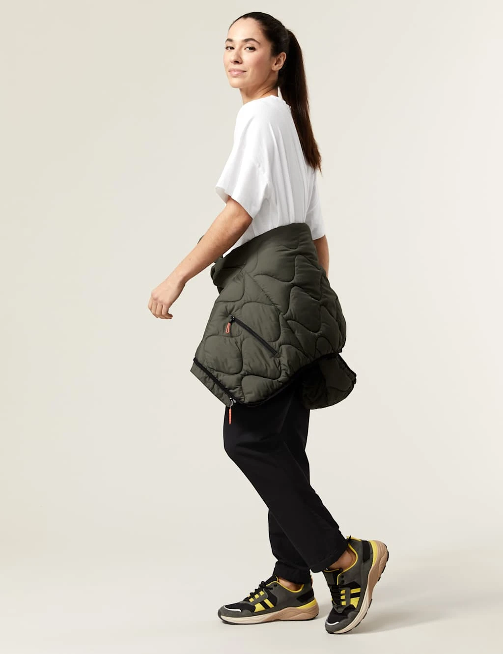 Pure Cotton Scoop Neck Oversized T-Shirt 7 Pure Cotton Scoop Neck Oversized T-Shirt - Image 5