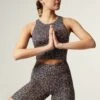 Go Balance Printed High Waisted Yoga Shorts