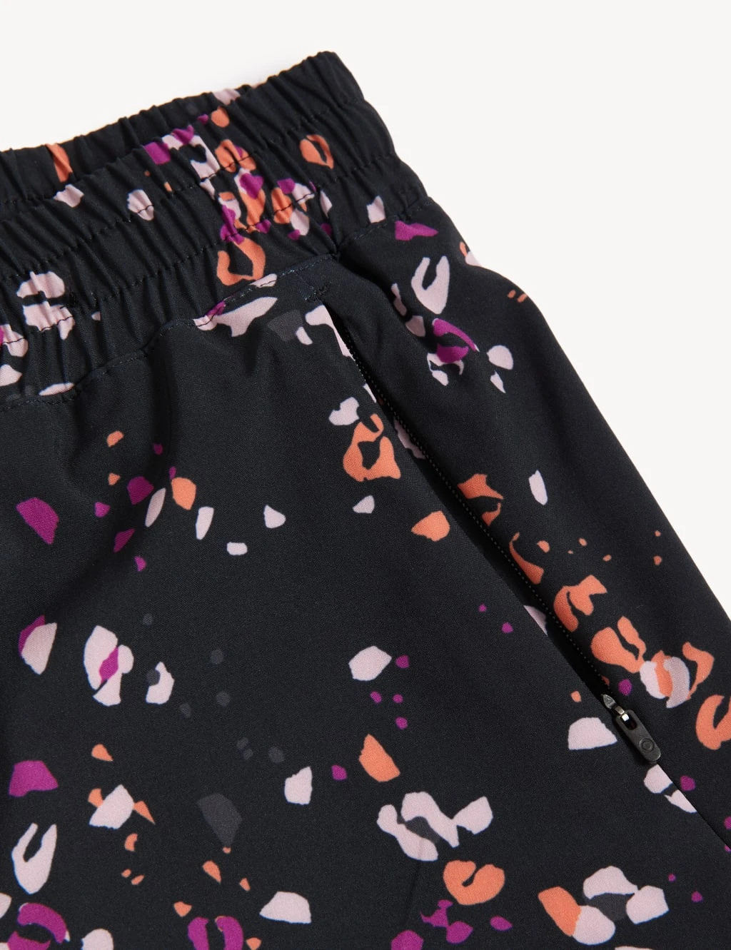 Woven Printed Layered Running Shorts 4 Woven Printed Layered Running Shorts - Image 2