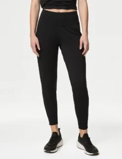 Cuffed High Waisted Sports Joggers -Marks and Spencer Shop SD 01 T51 6559 Y0 X EC 2