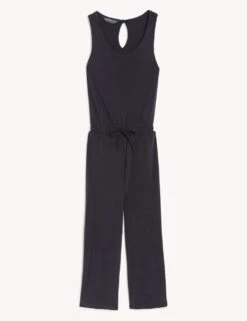 Modal Rich Wide Leg Jumpsuit -Marks and Spencer Shop SD 01 T51 6594 HL X EC 90