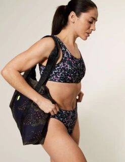 Print Zip Up Bikini Top -Marks and Spencer Shop SD 01 T52 9899B G4 X EC 1