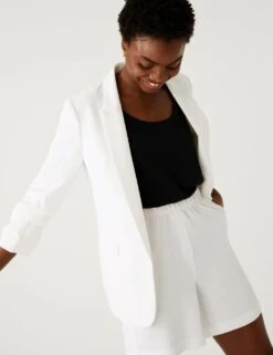 Ruched Sleeve Blazer 11 Ruched Sleeve Blazer -Marks and Spencer Shop SD 01 T59 5939J Z0 X EC 2