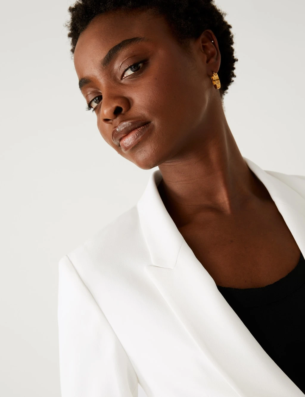 Ruched Sleeve Blazer 6 Ruched Sleeve Blazer - Image 5