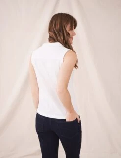 WHITE STUFF Jersey Sleeveless Shirt -Marks and Spencer Shop SD 01 T83 4475 Z0 X EC 1