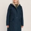 Cotton Rich Hooded Longline Raincoat