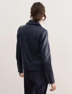 Jaeger Leather Biker Jacket -Marks and Spencer Shop SD 09 T97 5702D F0 X EC 4