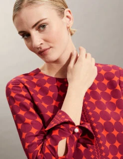 Jaeger Geometric Knee Length Shift Dress -Marks and Spencer Shop SD 09 T97 6383D A4 X EC 1