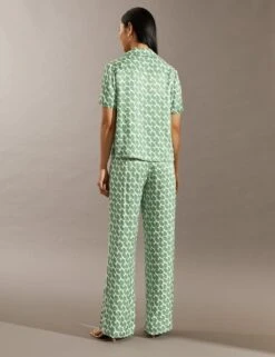 Jaeger Geometric Collared Shirt -Marks and Spencer Shop SD 09 T97 6519E J0 X EC 3