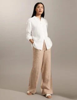 Jaeger Pure Linen Shirt -Marks and Spencer Shop SD 09 T97 6520E Z0 X EC 1