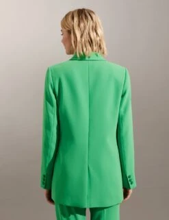 Jaeger Crepe Tailored Single Breasted Blazer 12 Jaeger Crepe Tailored Single Breasted Blazer -Marks and Spencer Shop SD 09 T97 6614E J0 X EC 3