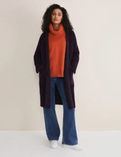 Textured Longline Coatigan -Marks and Spencer Shop SD 10 T83 1192W B0 X EC 2