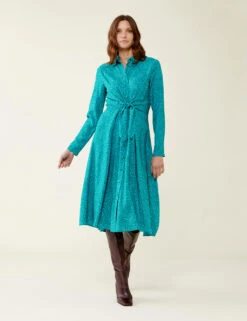 Floral Midi Tea Dress