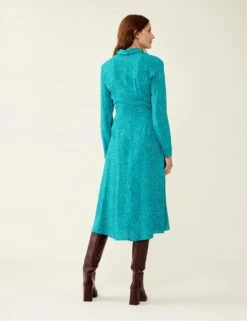 Floral Midi Tea Dress -Marks and Spencer Shop SD 10 T83 1255W E4 X EC 1